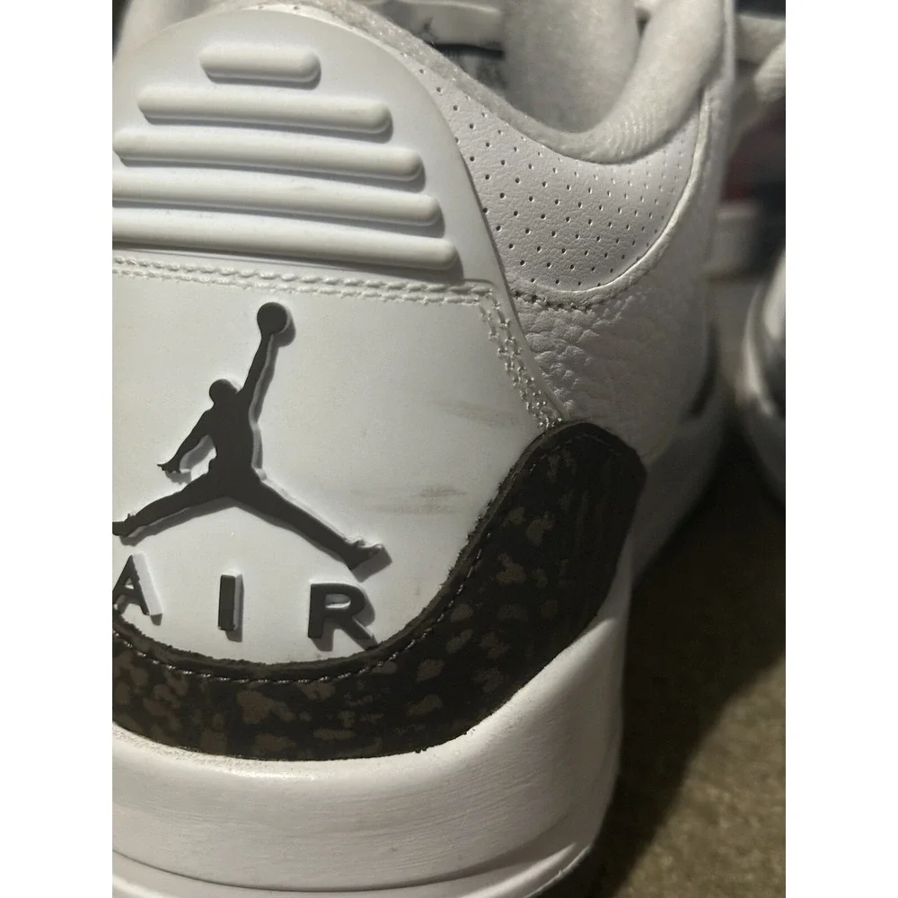 Nike Air Jordan Retro 3 Mocha 2018 136064122 Size 10.5 Men